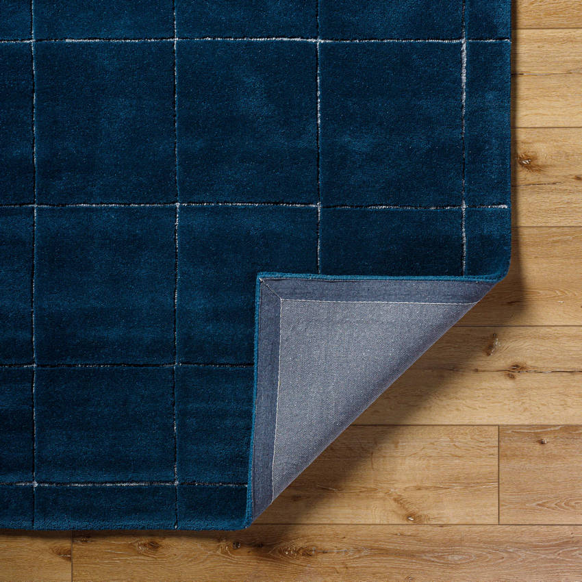 Isai Modern Deep Teal Area Rug