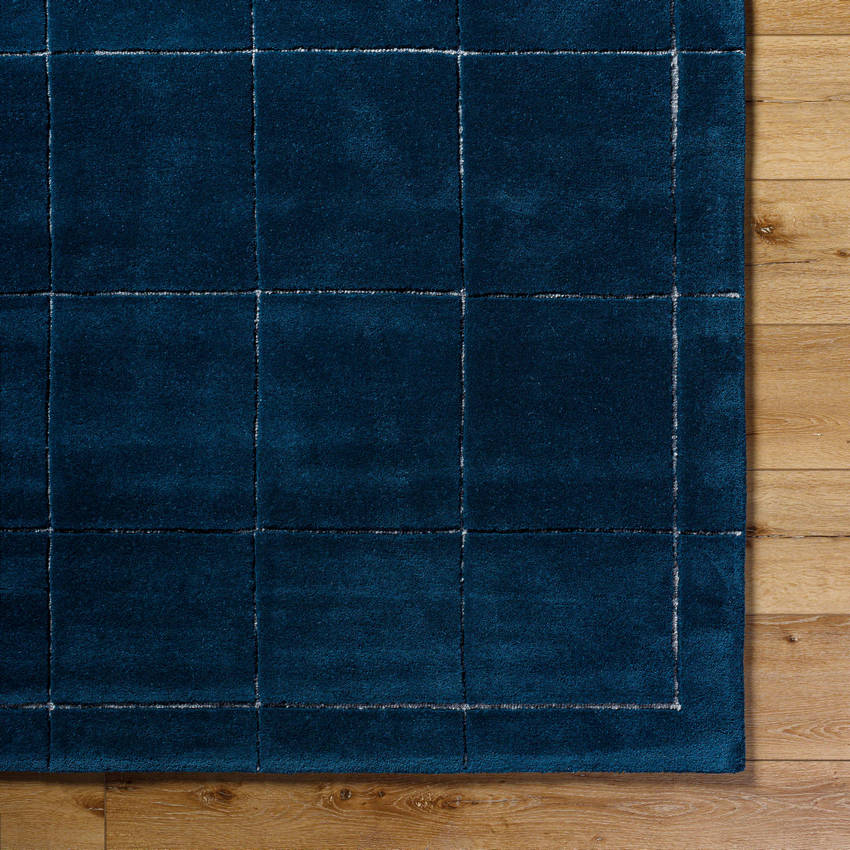 Isai Modern Deep Teal Area Rug