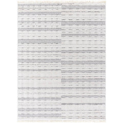 Richar Modern Ivory/Black Area Rug