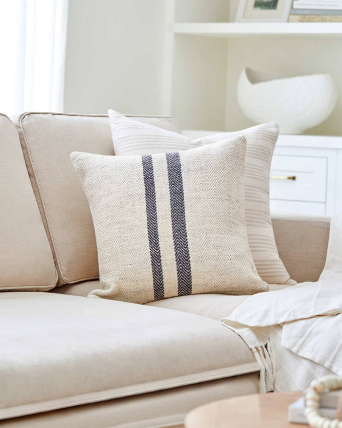 Brett Khaki Pillow Cover - Becki Owens x Livabliss