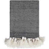 Kapri Light Beige/Black Throw - Becki Owens x Livabliss