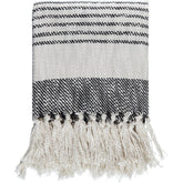 Prolo Light Beige/Black Throw - Becki Owens x Livabliss