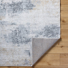 Parks Modern Charcoal/Amber Area Rug