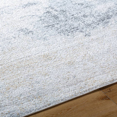 Parks Modern Charcoal/Amber Area Rug