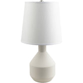 Noami Rustic White Table Lamp