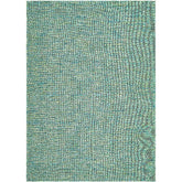 Benjaman Bohemian Dark Green Area Rug