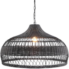 Samory Cottage Black Ceiling Lighting