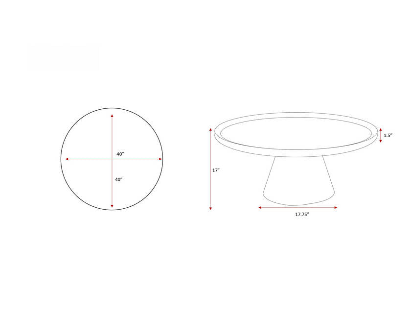 Ife Wood Coffee Table