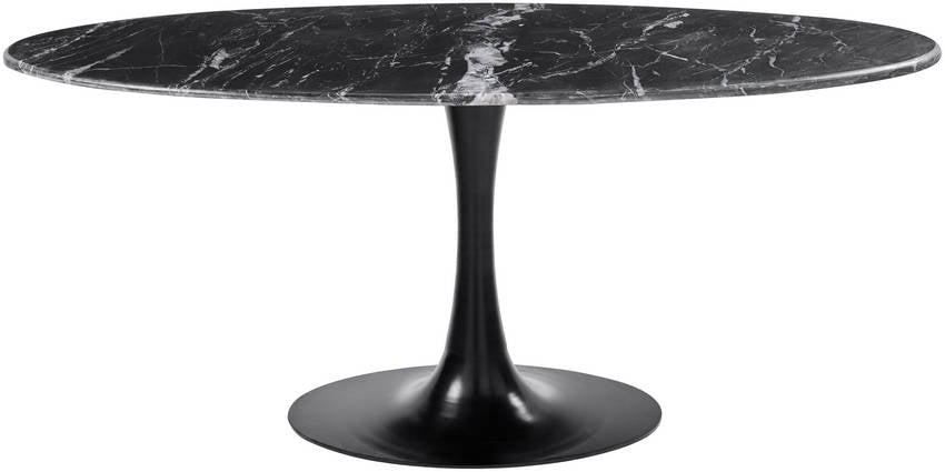 Cristela Black Dining Table