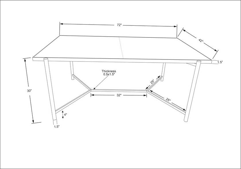 Lilliana Brown Dining Table