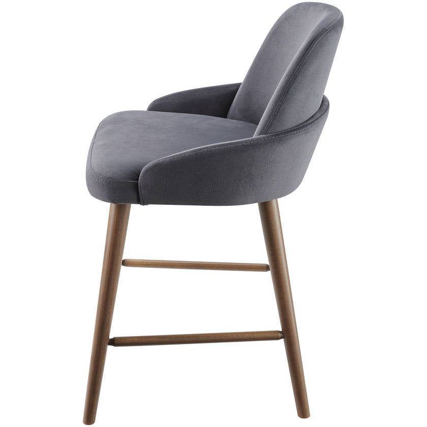 Shirlee Black Counter Stool