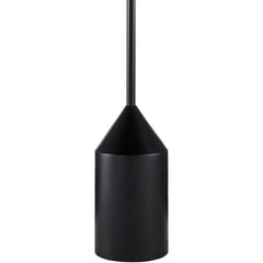 Starlena Rustic Black Floor Lamp