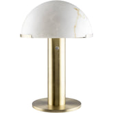 Jeoffrey Rustic Metallic - Brass Table Lamp