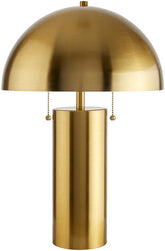 Hafeezah Cottage Gold Table Lamp