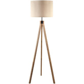 Cecila Cottage Brown Floor Lamp