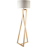 Joe Cottage Brown Floor Lamp