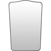 Estephanie Modern Black Wall Mirror