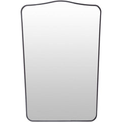 Estephanie Modern Black Wall Mirror