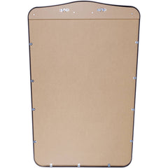 Estephanie Modern Black Wall Mirror