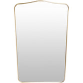 Estephanie Modern Gold Wall Mirror