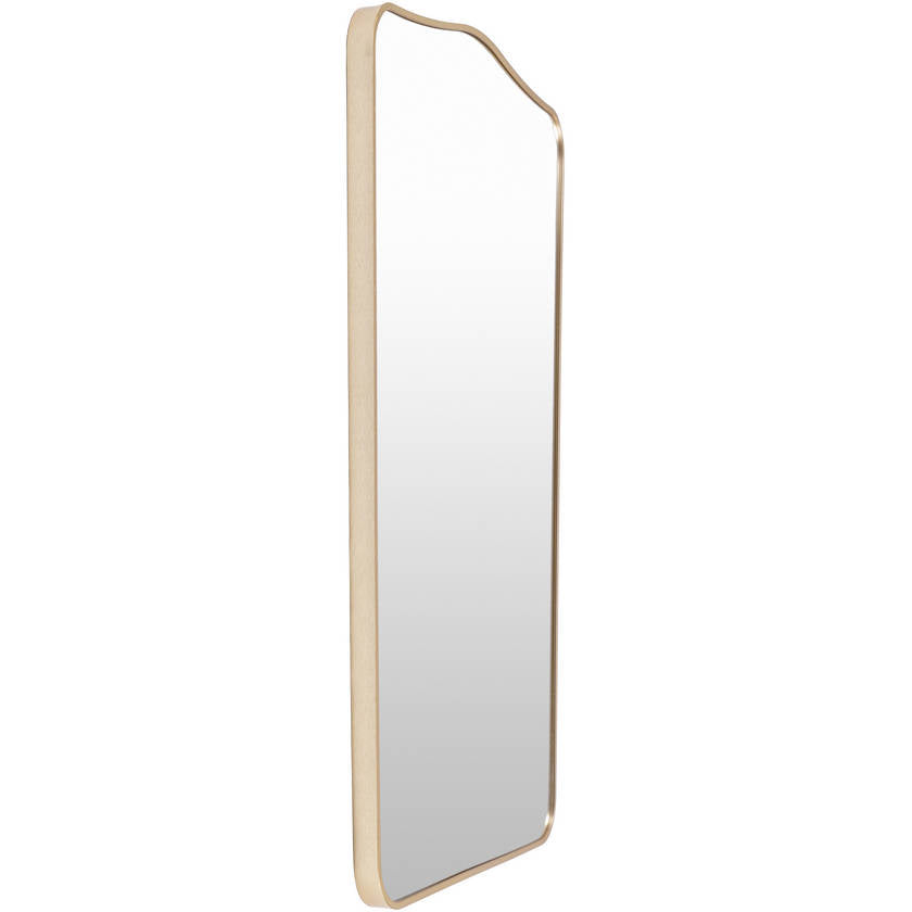 Estephanie Modern Gold Wall Mirror
