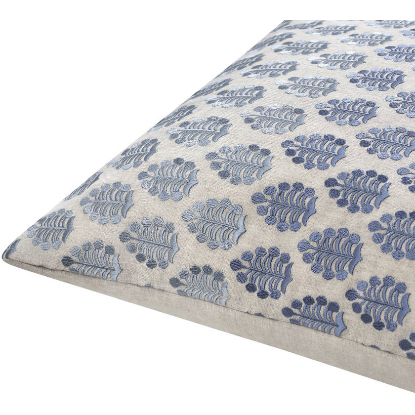 Amberlynn Light Blue Pillow Cover