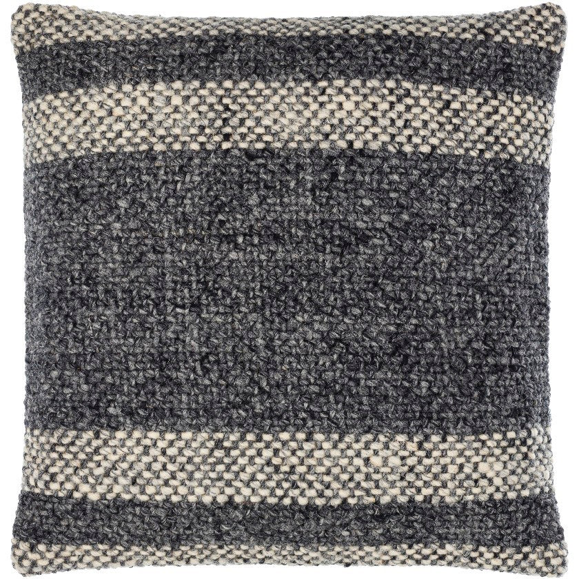 Hiroshi Steel Grey Pillow Cover