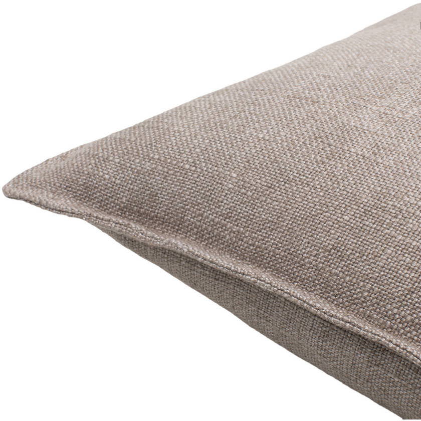 Heena Taupe Pillow Cover