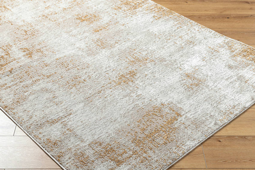Shamille Rustic Mustard/Light Beige Area Rug