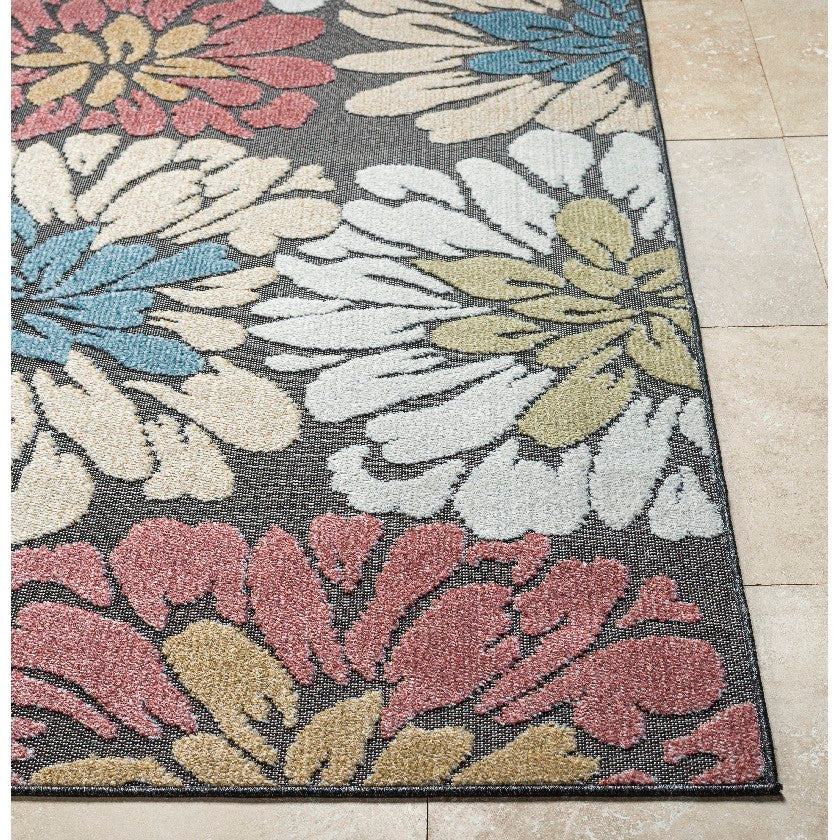 Mohit Coastal Rust Area Rug