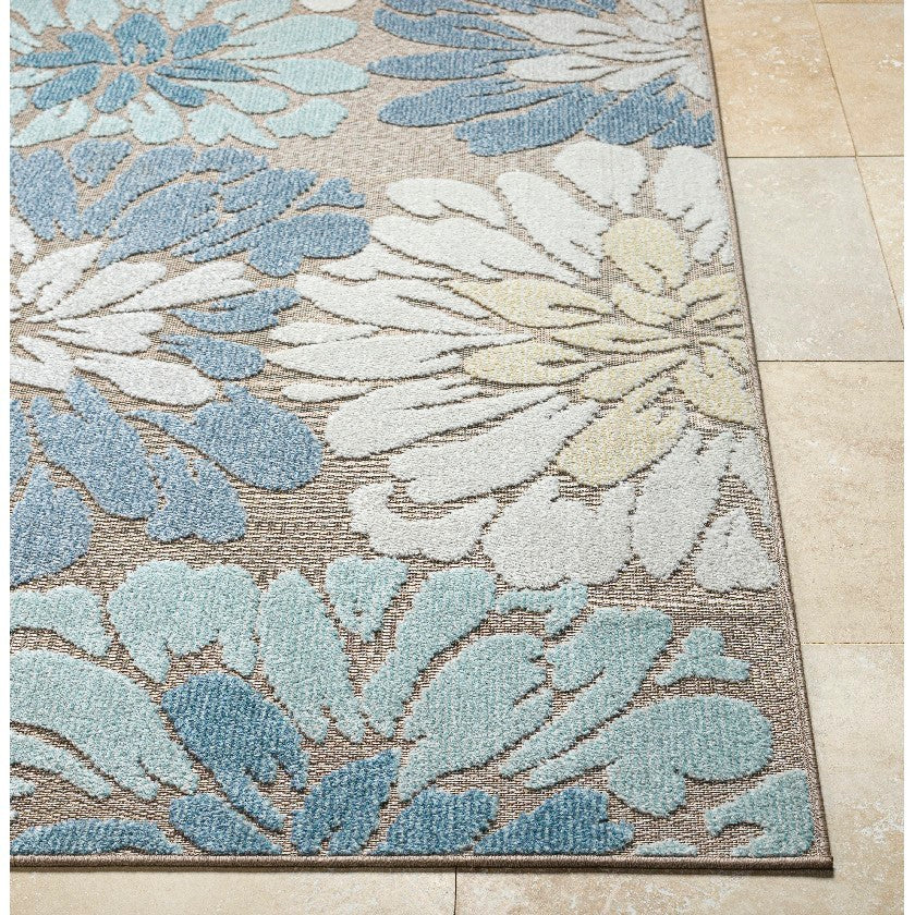 Mohit Coastal Light Brown Area Rug