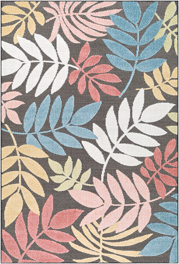 Iban Coastal Charcoal Area Rug