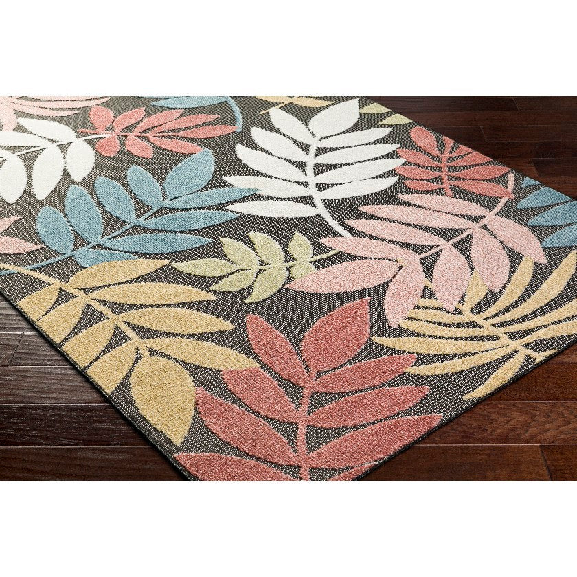 Iban Coastal Charcoal Area Rug
