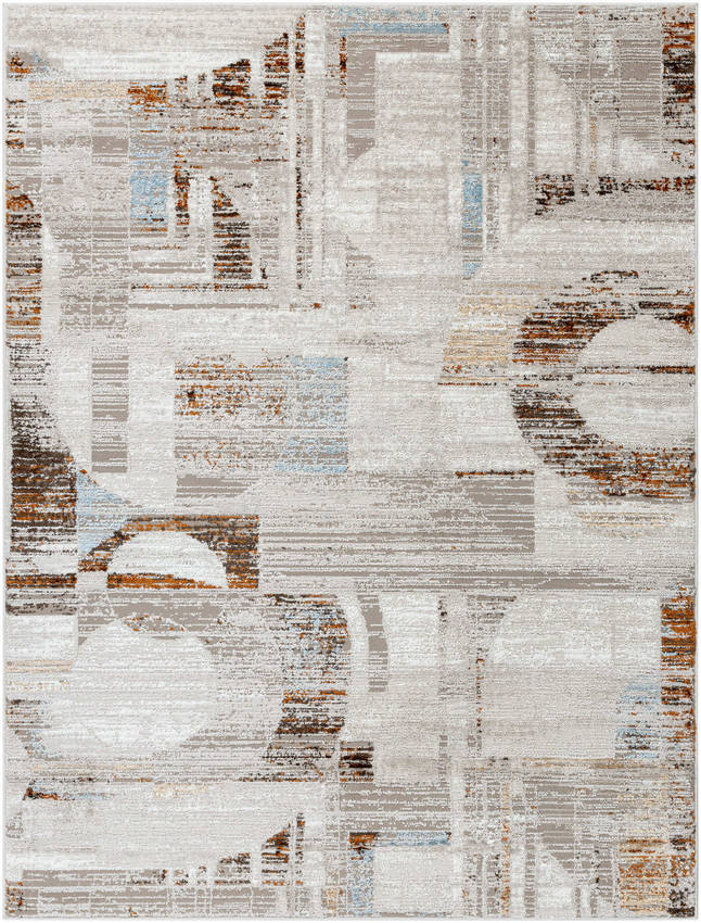 Haneefah Rustic Medium Brown Area Rug