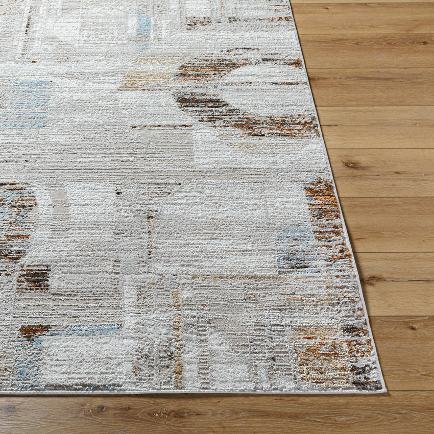 Haneefah Rustic Medium Brown Area Rug