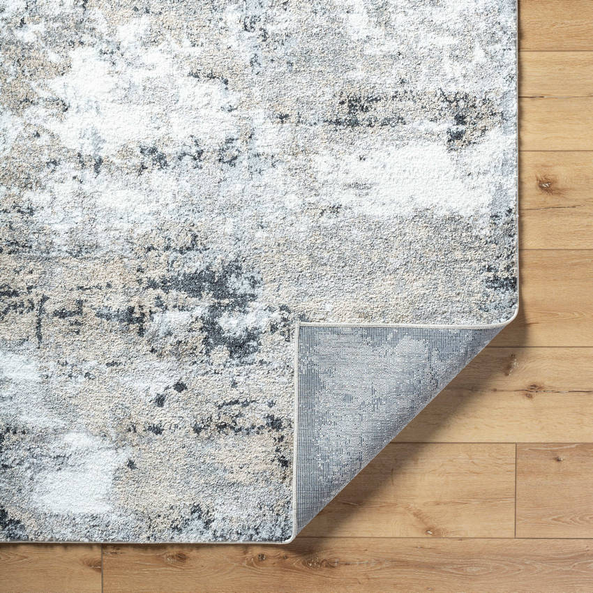 Charta Modern Light Silver Area Rug