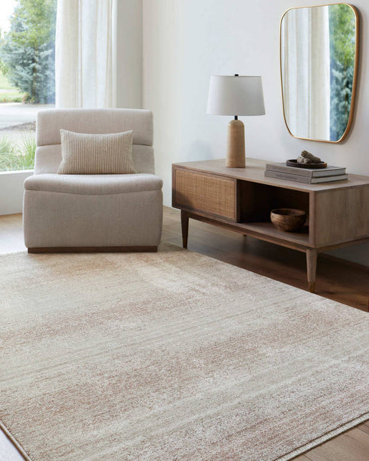 Rasheed Modern Rust Area Rug