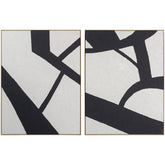 Whitnee Black/Brown Wall Art Piece