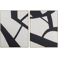 Whitnee Black/Brown Wall Art Piece