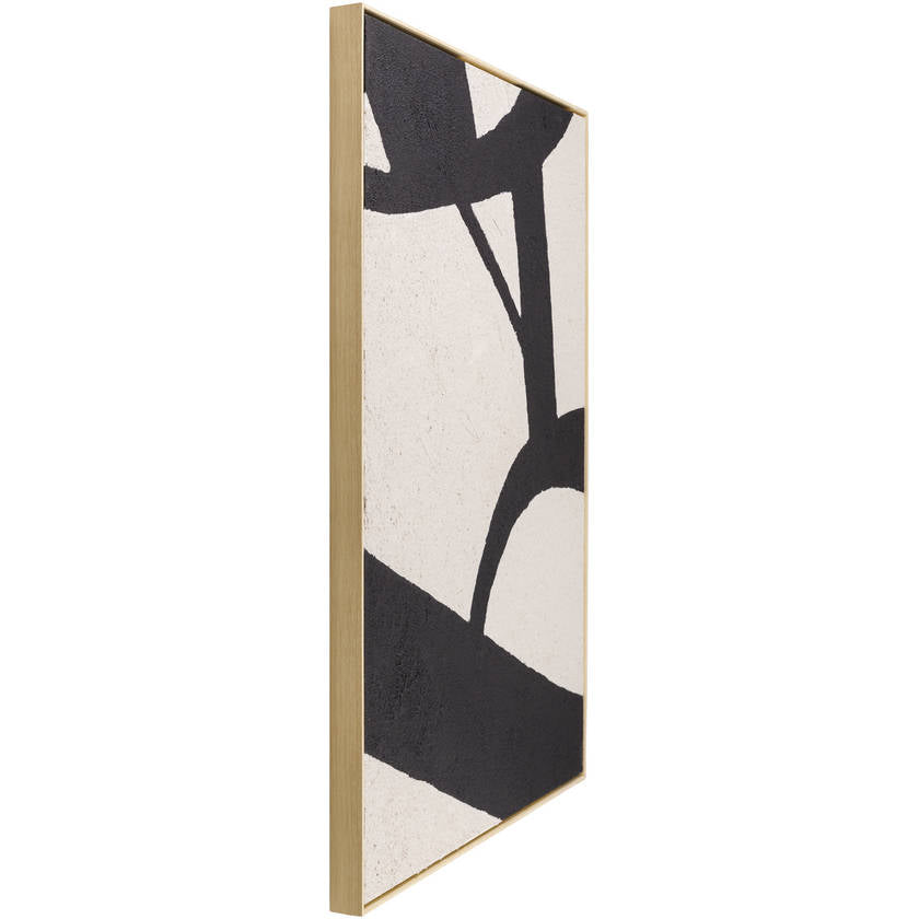Whitnee Black/Brown Wall Art Piece