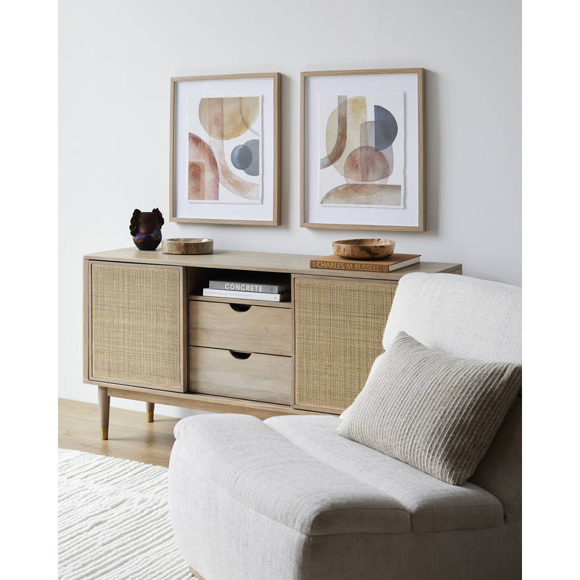 Bernadine Rust Wall Art Piece