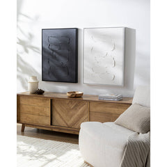 Iram White Wall Art Piece