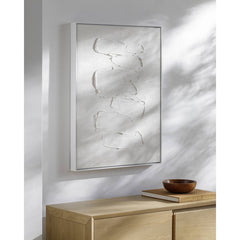 Iram White Wall Art Piece