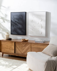 Tykisha Black Wall Art Piece