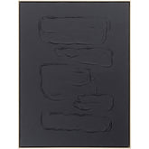 Tykisha Black/Cream Wall Art Piece