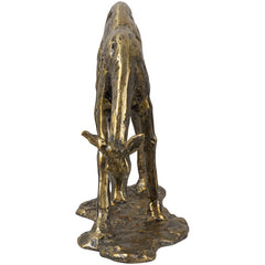 Calisha Gold Decorative Sculpture