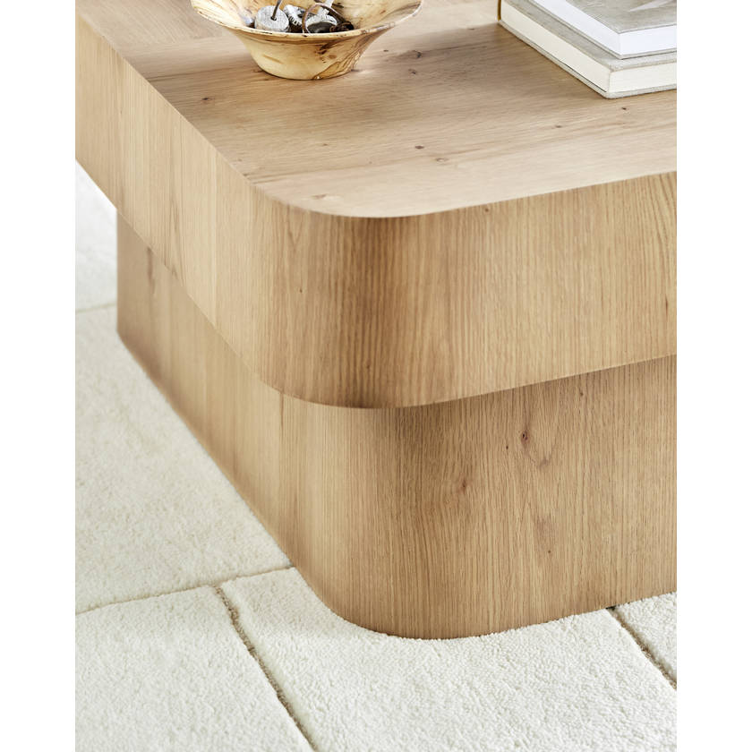 Nickalas Brown Coffee Table