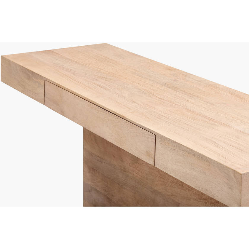Faron Brown Console Table