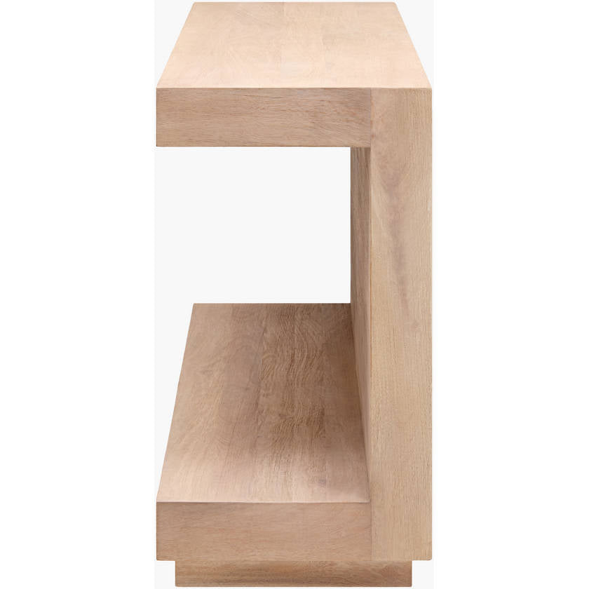 Faron Brown Console Table