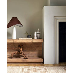 Faron Brown Console Table